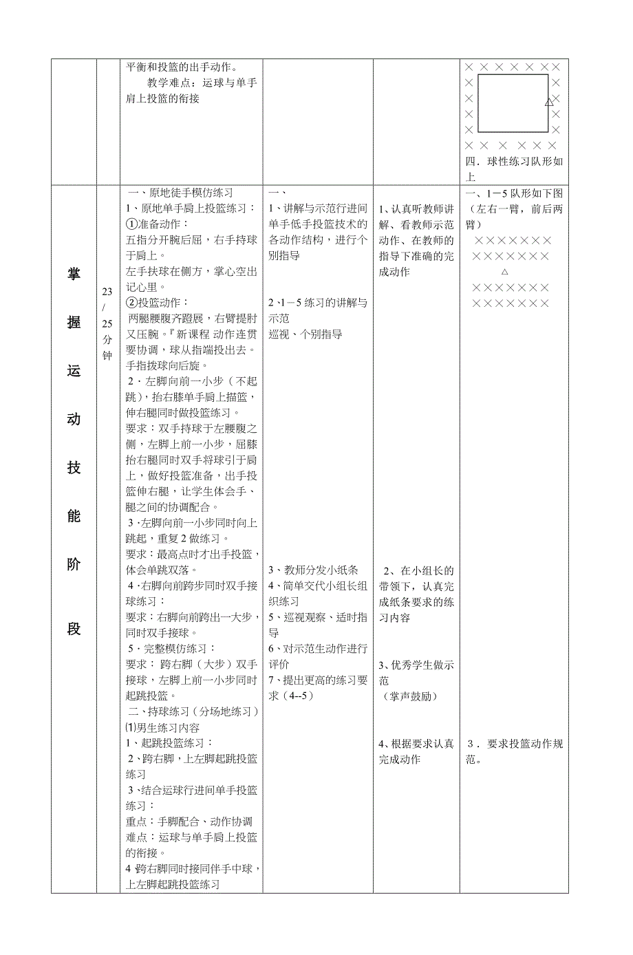 《行进间单手肩上投篮》篮球教案_4_第2页