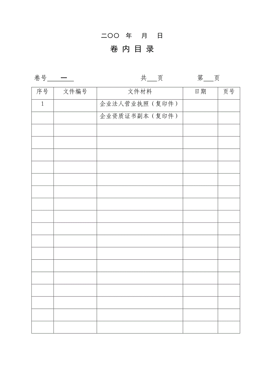 申请建筑施工企业安全生产许可证资料之一_第2页