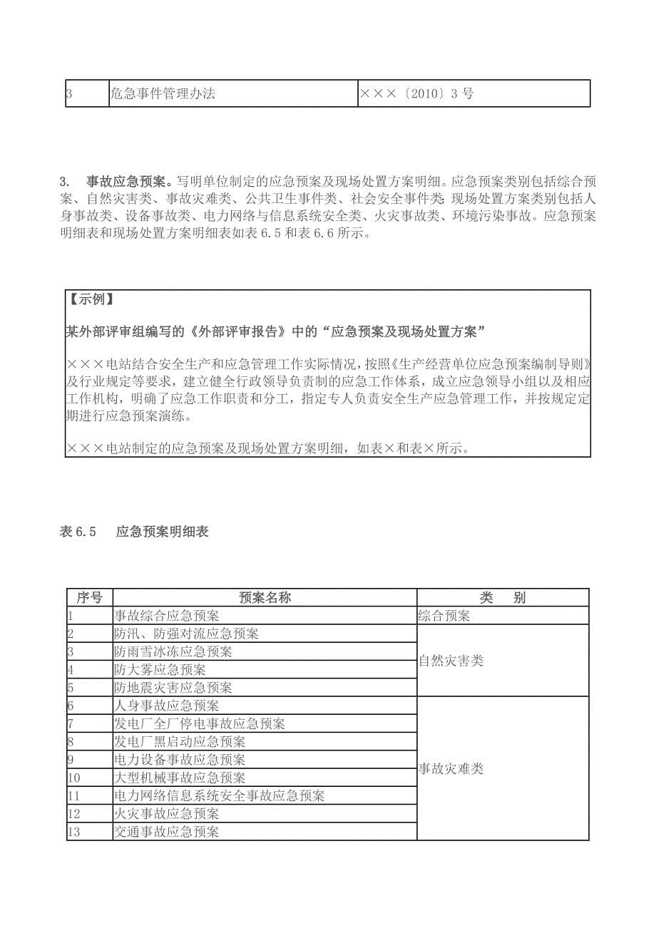 农村水电站安全生产标准化评审报告(模板)_第5页