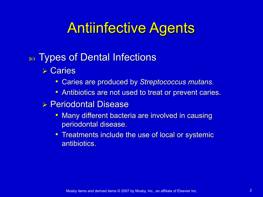 抗感染因子（英文ppt）antiinfective agents课件_第2页