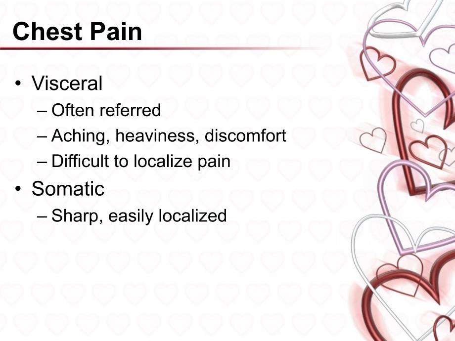 胸痛ppt医学课件（英文版）_第3页