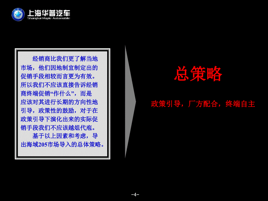 汽车策划方案海域205终端导入方案课件_第4页