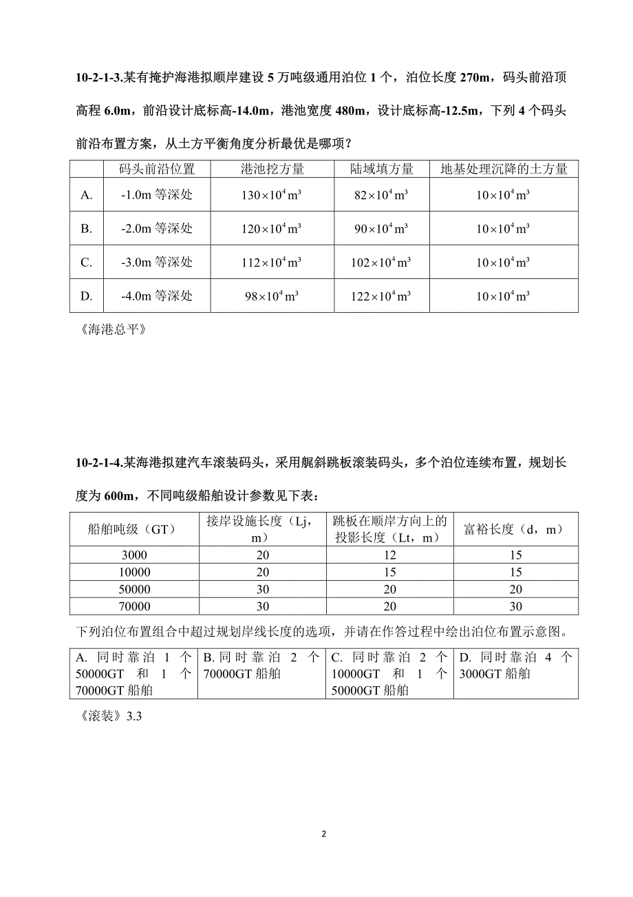 2010年土木港航专业整理_第2页