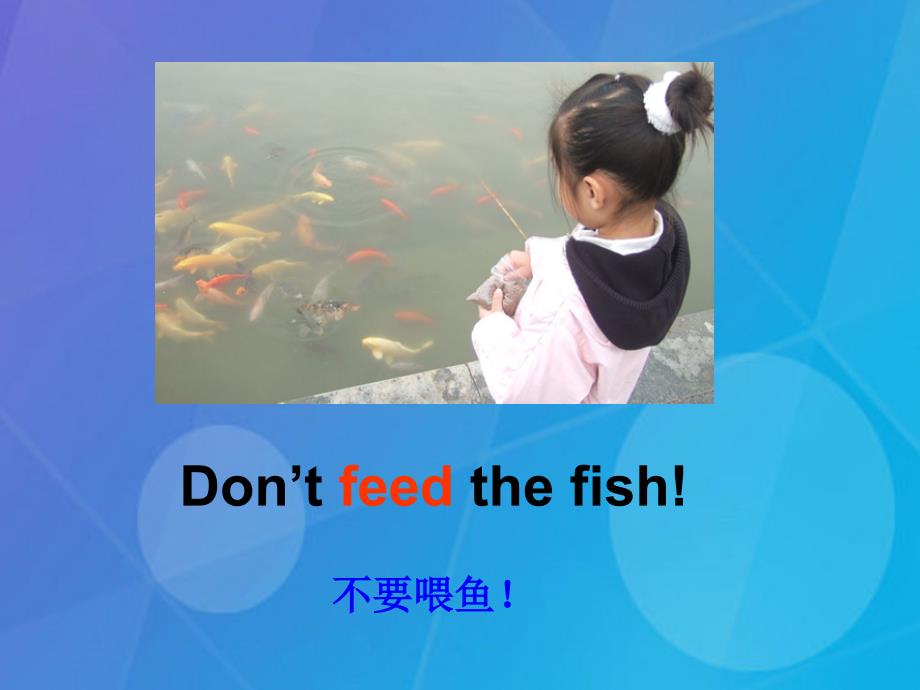 2016春四年级英语下册 module 1 unit 2《dont feed the fish》课件3 （新版）外研版（一起）_第4页