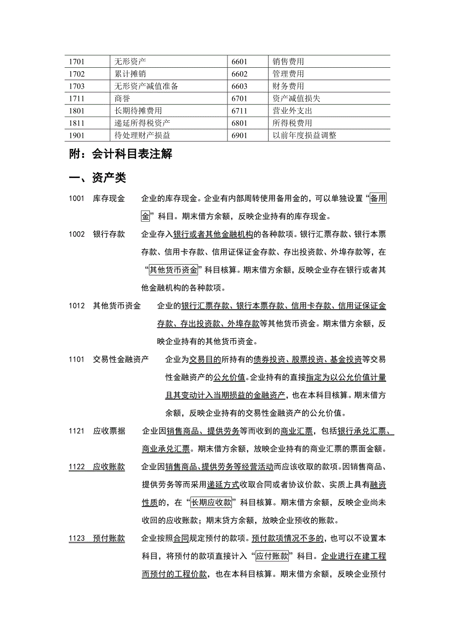 新会计制度会计科目(有详细注解)_第2页