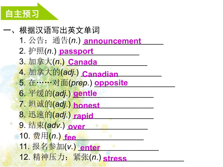 上海教育版20152016学年初中英语九年级下册同步课件  module 3 unit 5 sport（共25张ppt） _第2页