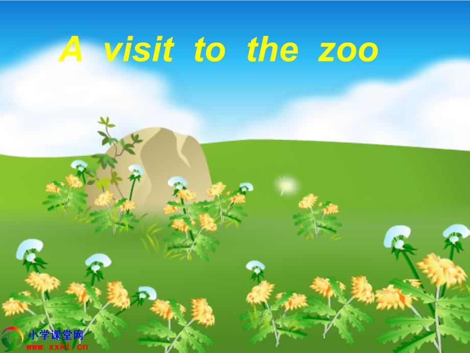 五年级英语上册《unit 3 a visit to the zoo》ppt课件（闽教版）_第1页