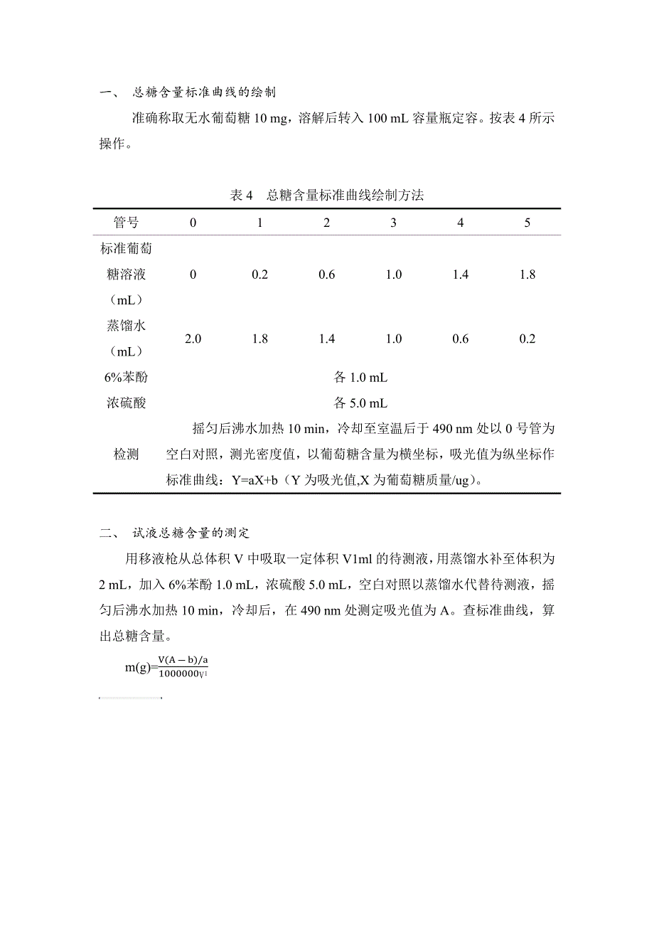 硫酸苯酚法测多糖_第1页