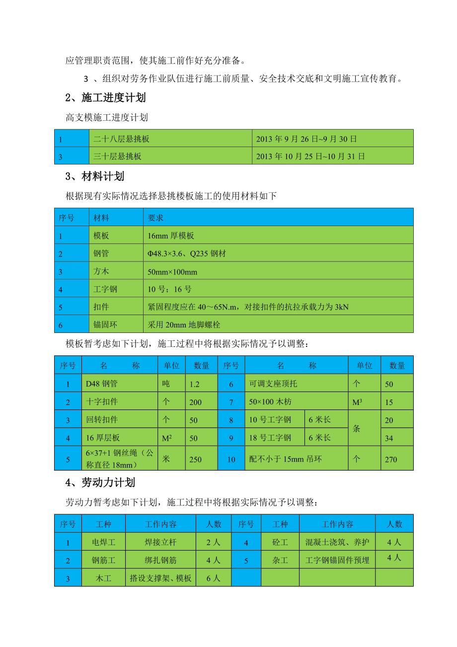 住宅外挑楼板专项施工方案_第4页