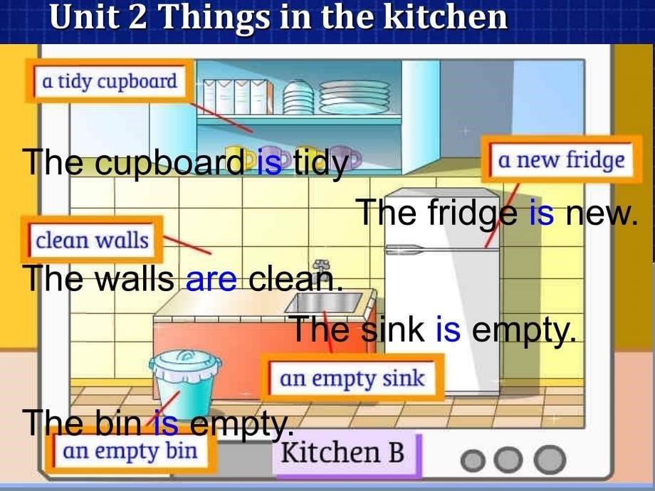 英语五年级上深港版《unit 2 things in the kitchen》课件_第5页