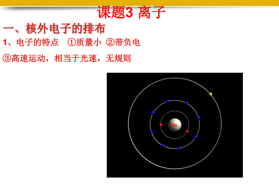 九年级化学上册_第四单元物质构成的奥秘课题3离子课件 人教新课标版_第3页