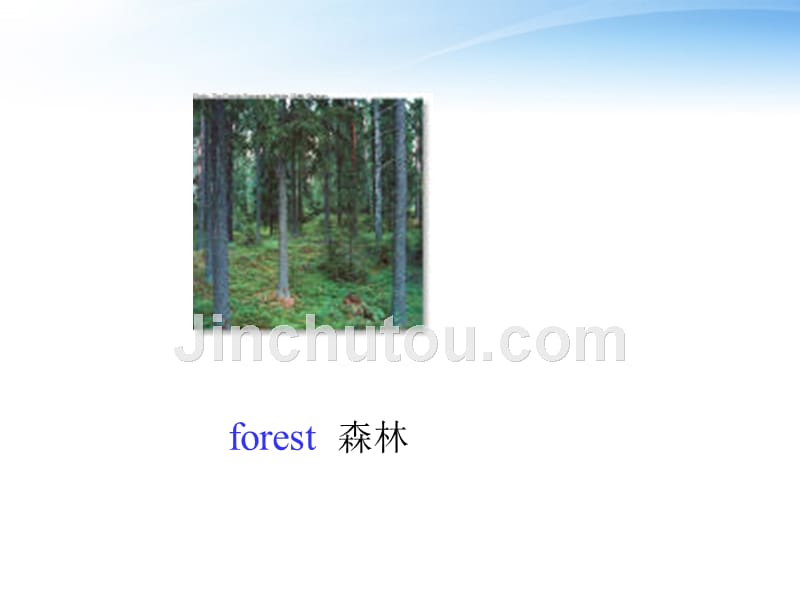 四年级英语上册_unit4 lesson 27the forest课件 冀教版_第2页