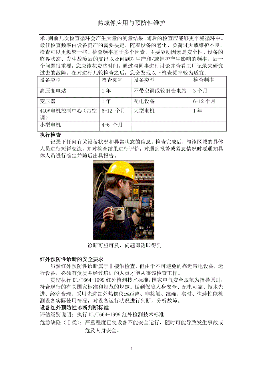 红外热成像预防性维护方案及应用_第4页