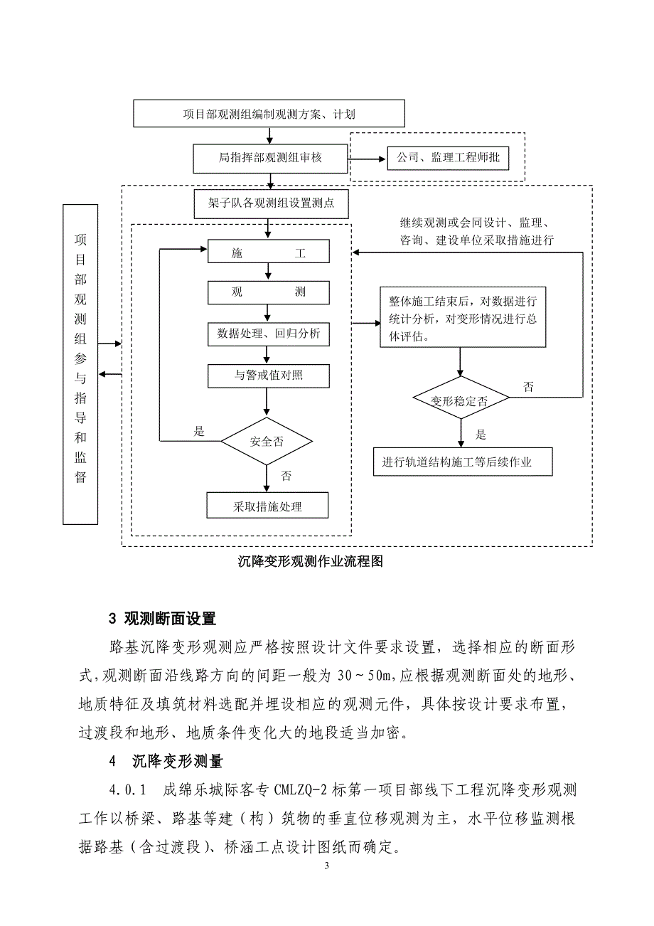 铁路施工作业指导书范本—沉降监测作业指导书_第3页