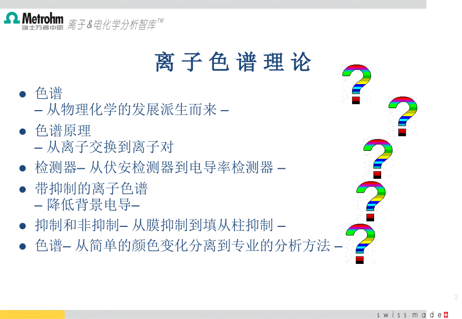 离子色谱原理机械仪表工程科技专业资料_第2页