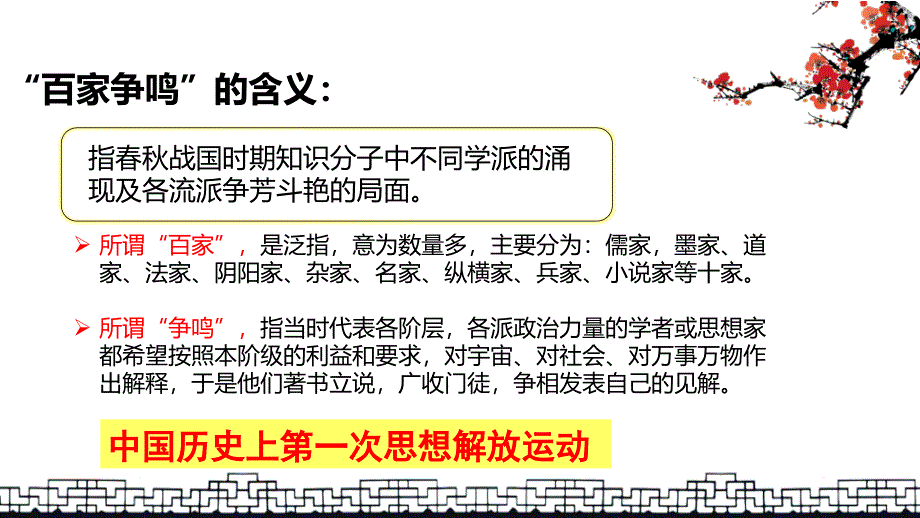 七年级历史上册 第二单元 夏商周时期 早期国家的产生与社会变革 第8课《百家争鸣》课件 新人教版_第4页