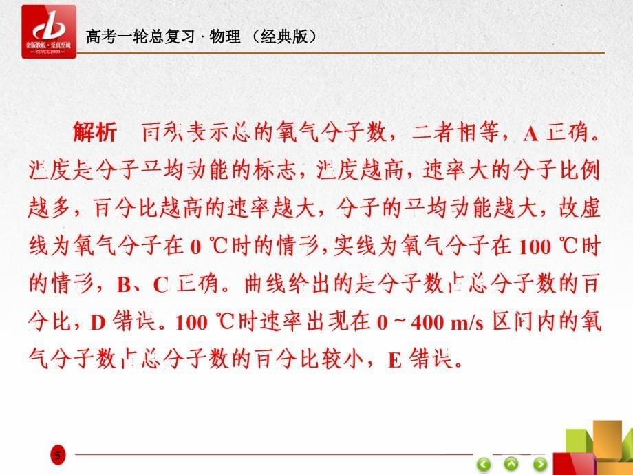 2019届高考一轮复习物理（经典版）课件：高考模拟集训14 _第5页