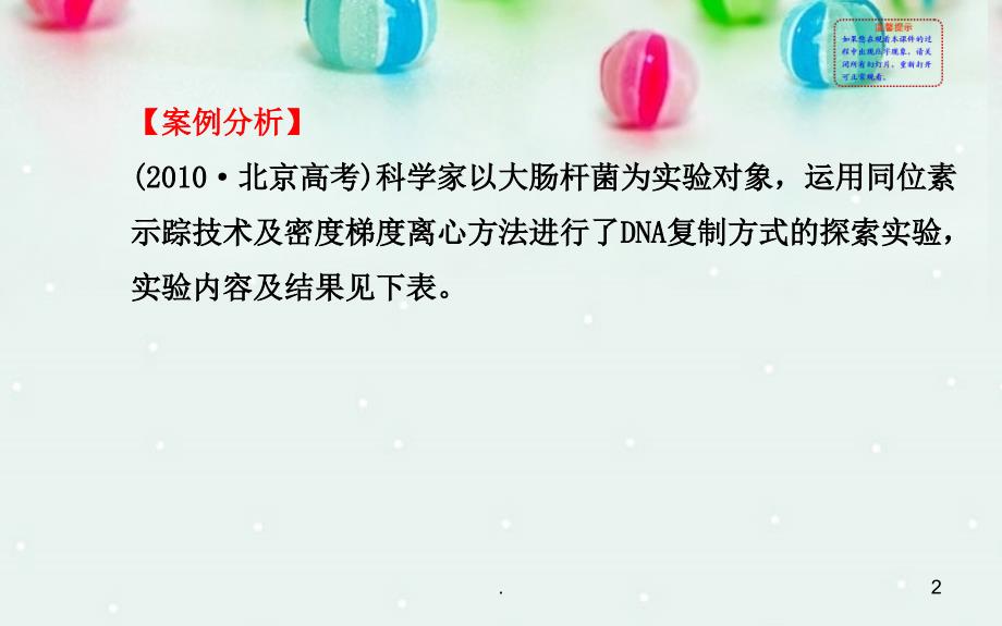 高考生物一轮复习（知识概览_主干回顾_核心归纳）实验案例探究（六）实验过程分析类实验金榜课件 新人教版_第2页