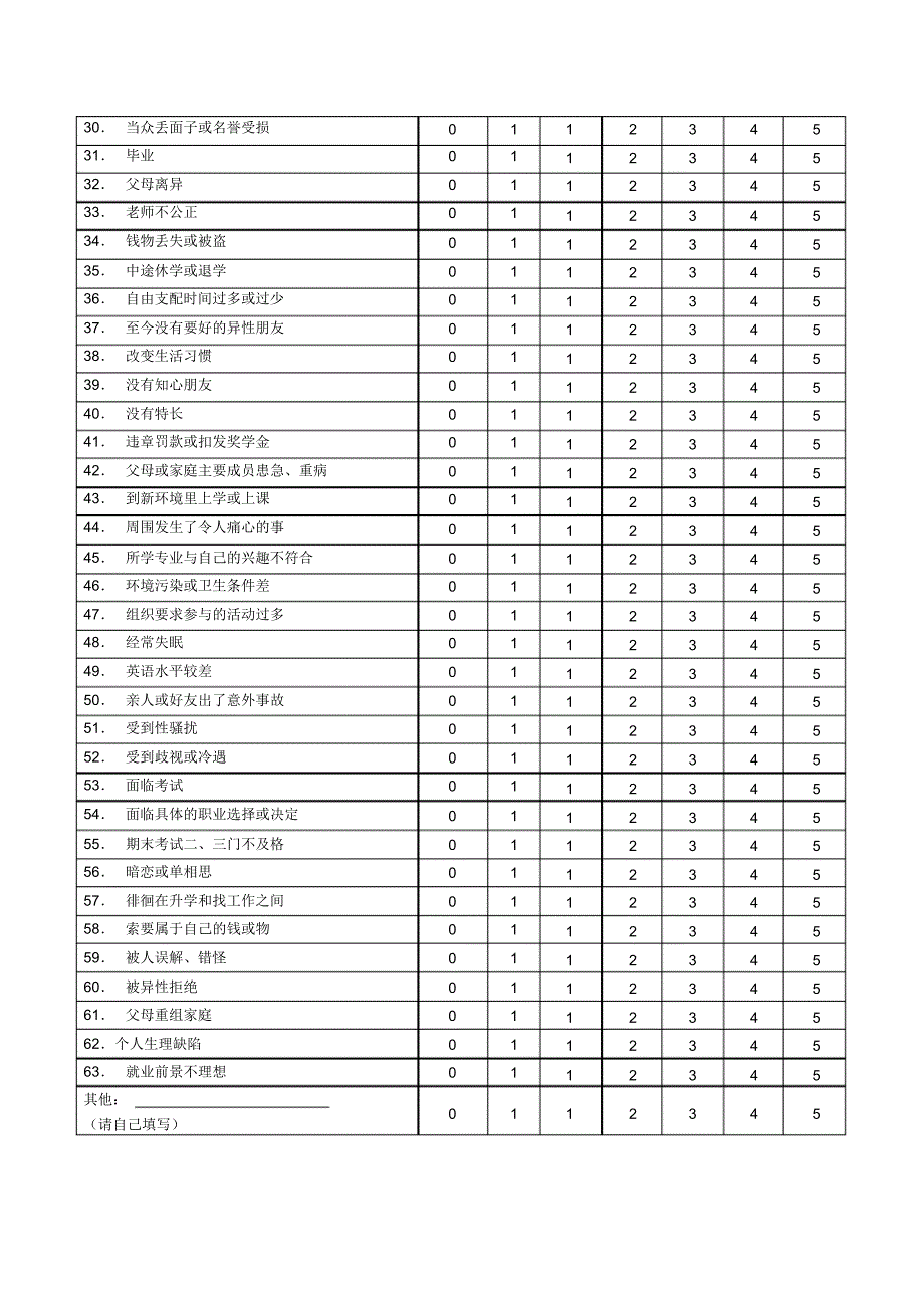 日常生活压力问卷_第2页