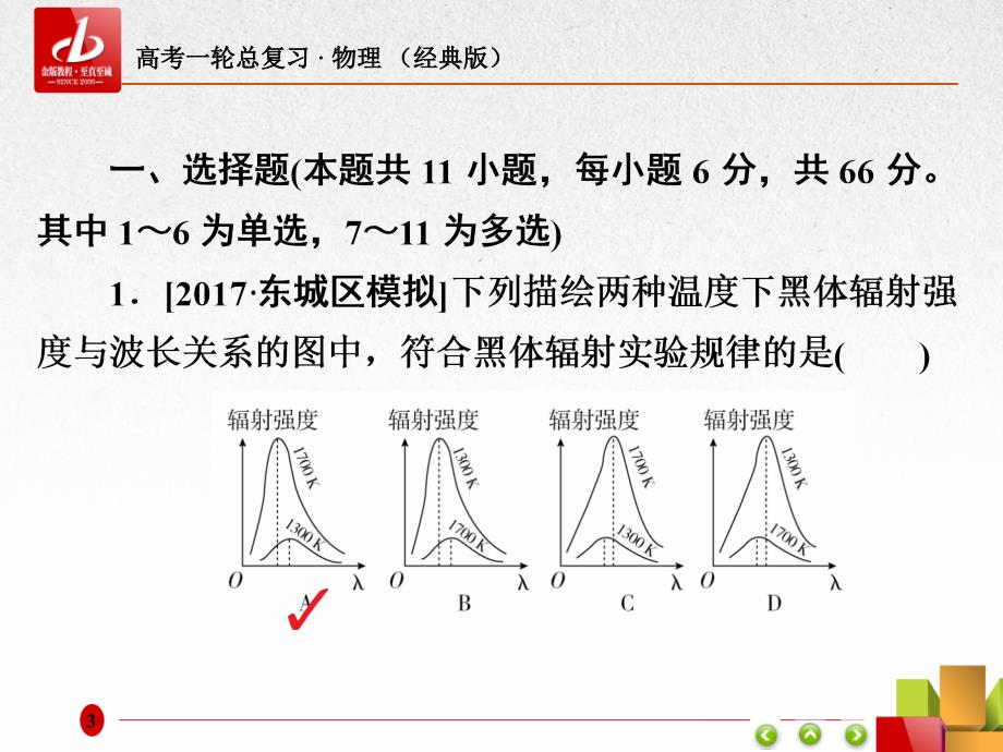 2019届高考一轮复习物理（经典版）课件：第12章　波粒二象性12a _第3页