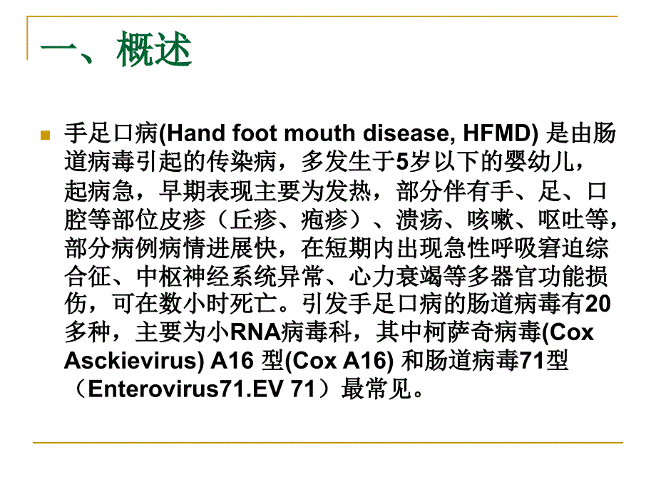 医学课件手足口病诊断与治疗_第2页