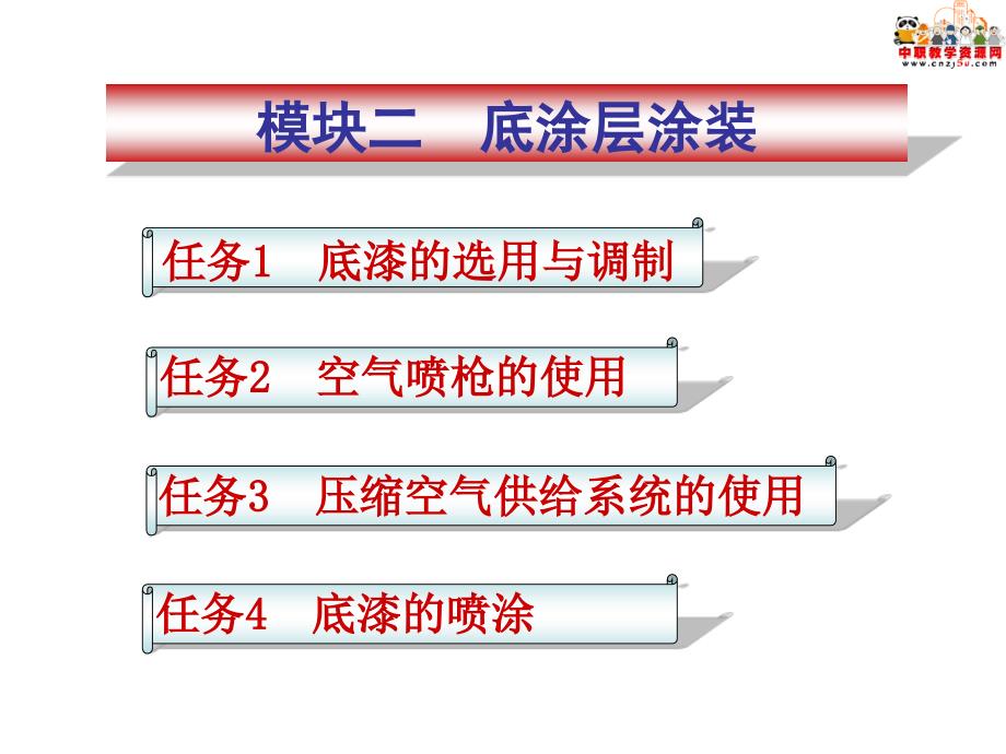 2016汽车涂装技术（劳动版）课件22_空气喷枪的使用_第1页