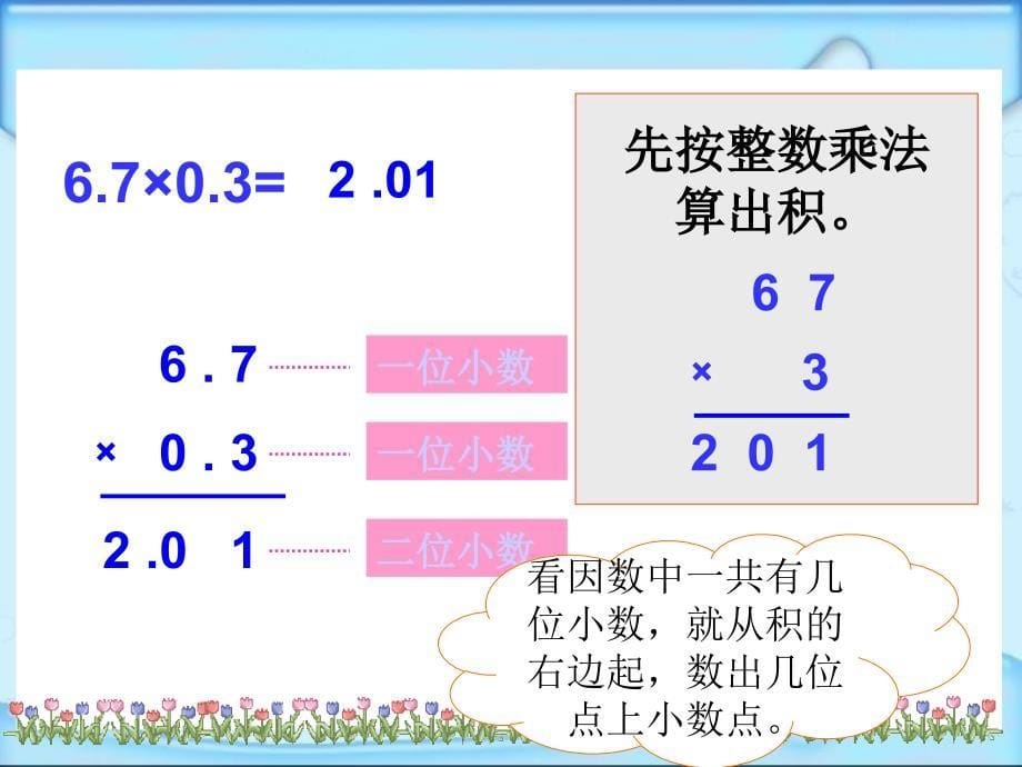 西南师大版五级上册数学总复习小数的乘除法和四则混合运算ppt课件_第5页