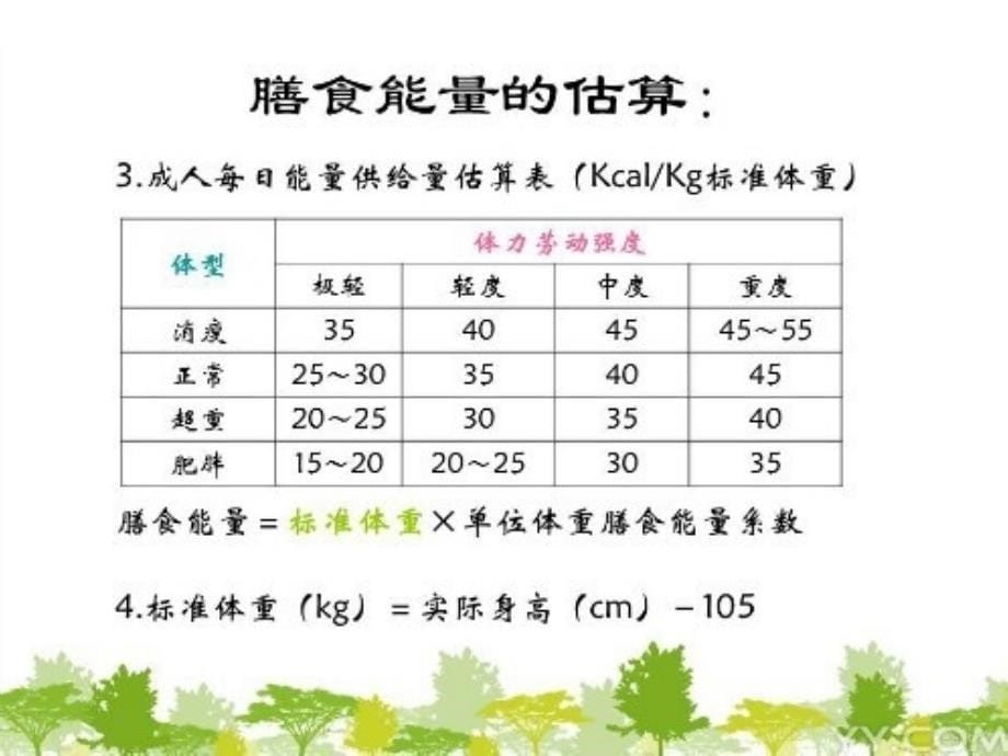 能量平衡健康减肥0802上午ppt课件_第5页