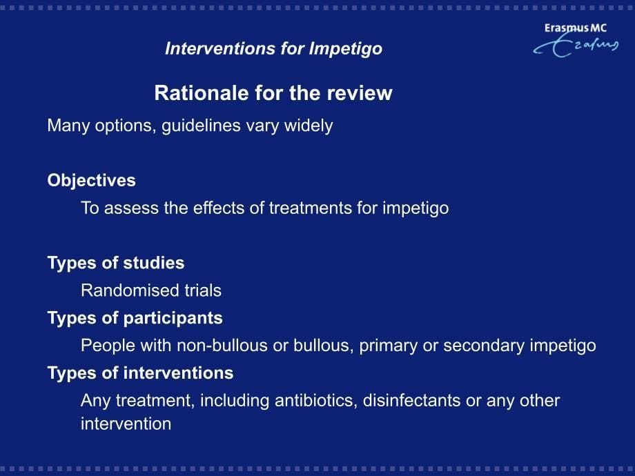 脓疱病的介入治疗（英文ppt）interventionsfor _第5页