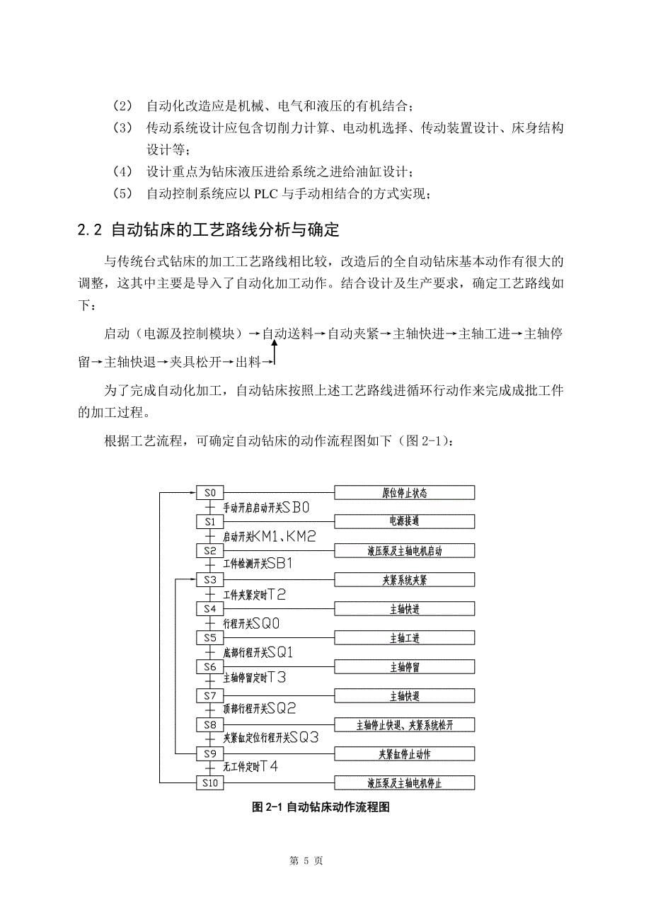 自动钻床的总体方案设计_第5页