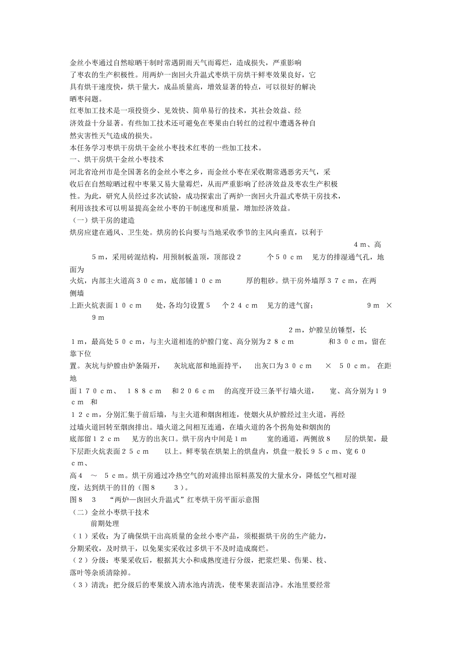 金丝小枣通过自然晾晒干制时常遇阴雨天气而霉烂_第1页