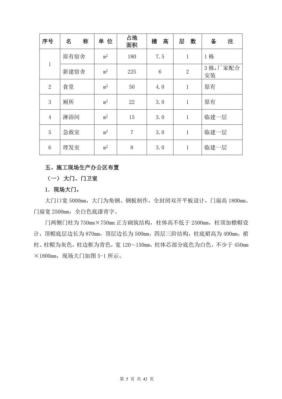 鼎嘉恒苑1～7号楼施工现场临建方案_第5页