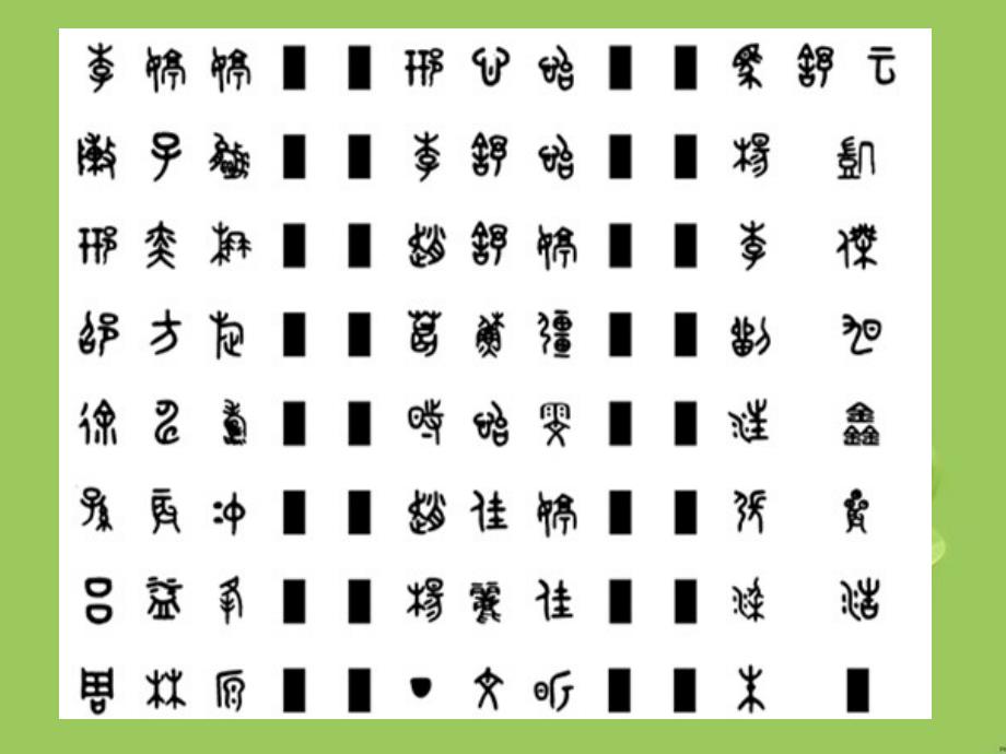 2016苏教版语文必修三第1专题《汉字王国中的人》ppt课件_第3页