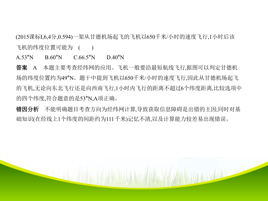 2019版高考地理一轮复习（课标3卷b版）课件：第一单元　地球与地图 _第3页