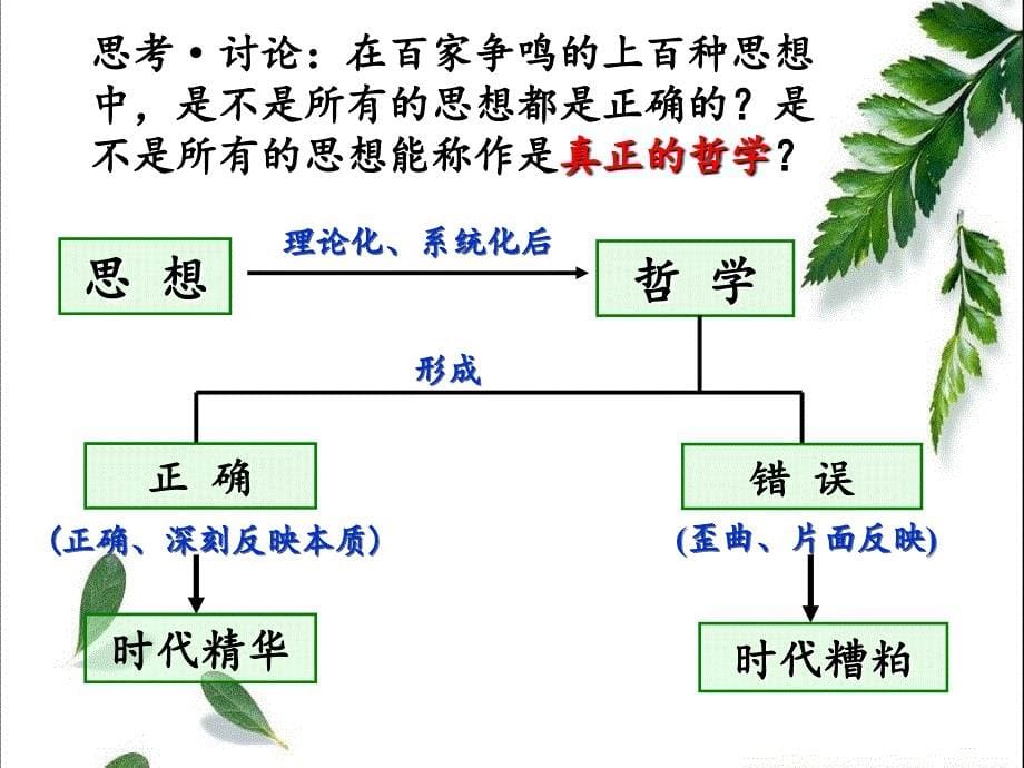 20122013学年高中政治新人教版必修四精品课件_第三课《时代精神的精华》_第5页