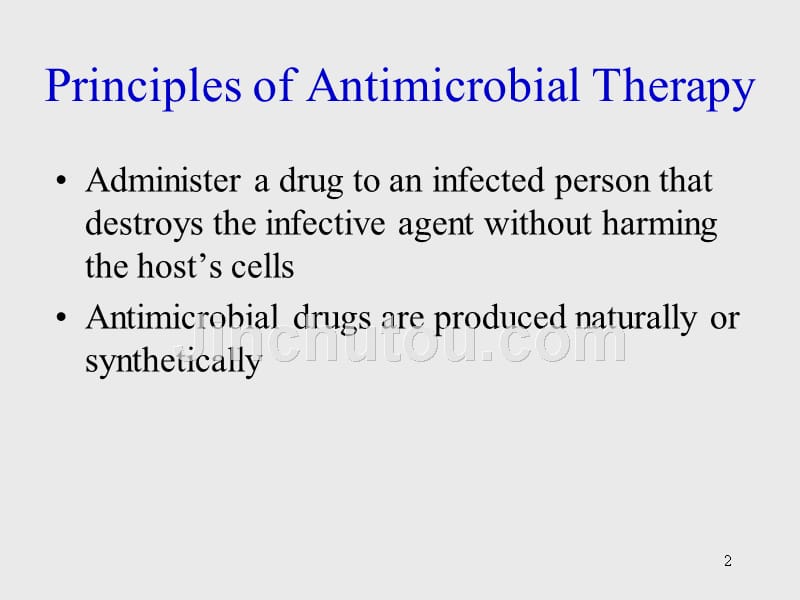 抗菌疗法的原则（英文ppt）foundationsin _第2页