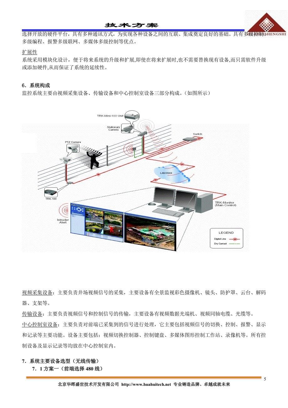 智能监控系统技术方案_第5页