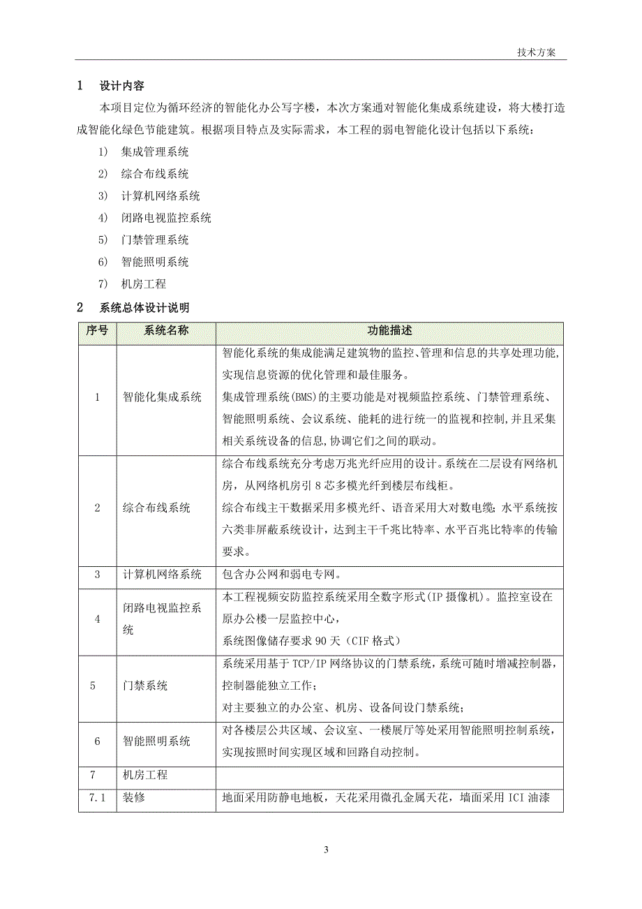 智能化系统技术方案_第3页