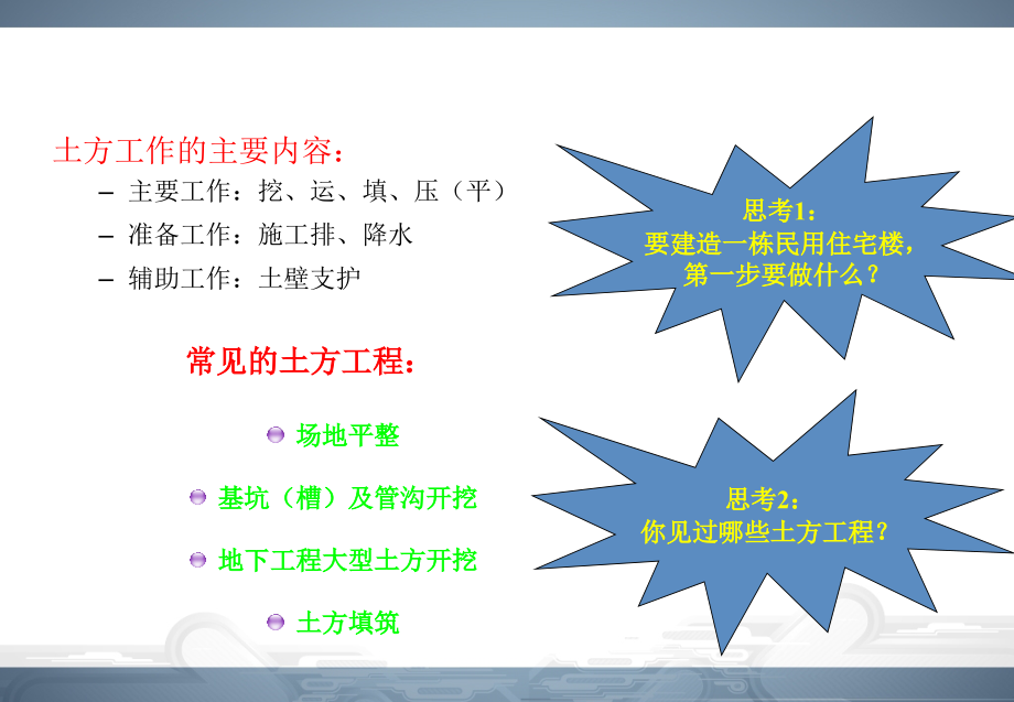 土方工程(02400 建筑施工 自考 16年版)_第2页