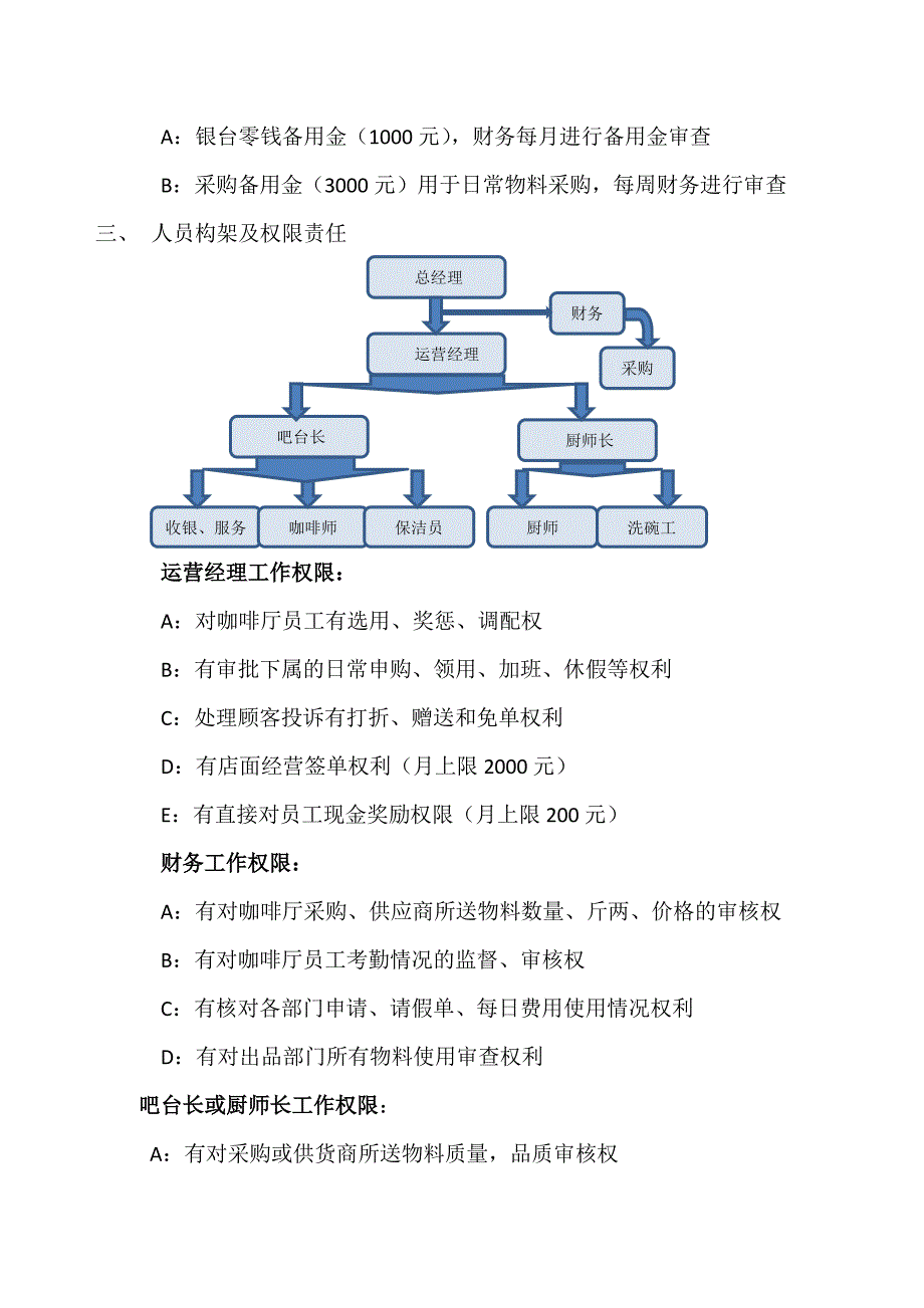 咖啡厅营运管理文档_第2页