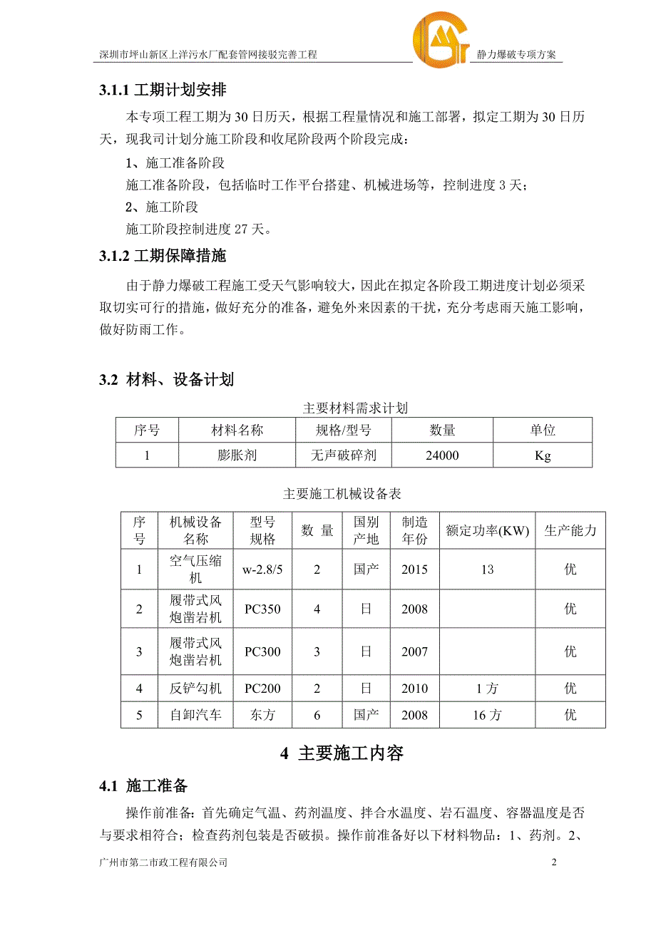 静爆施工方案_第4页