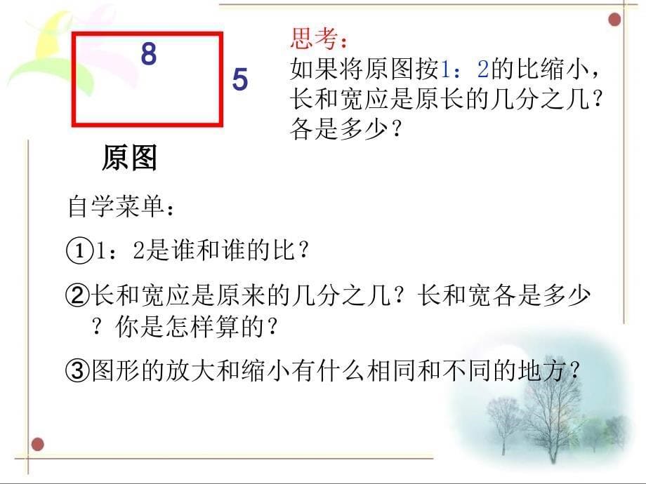 六年级数学下册《图形的大小与缩小》ppt课件之十七（苏教版）_第5页