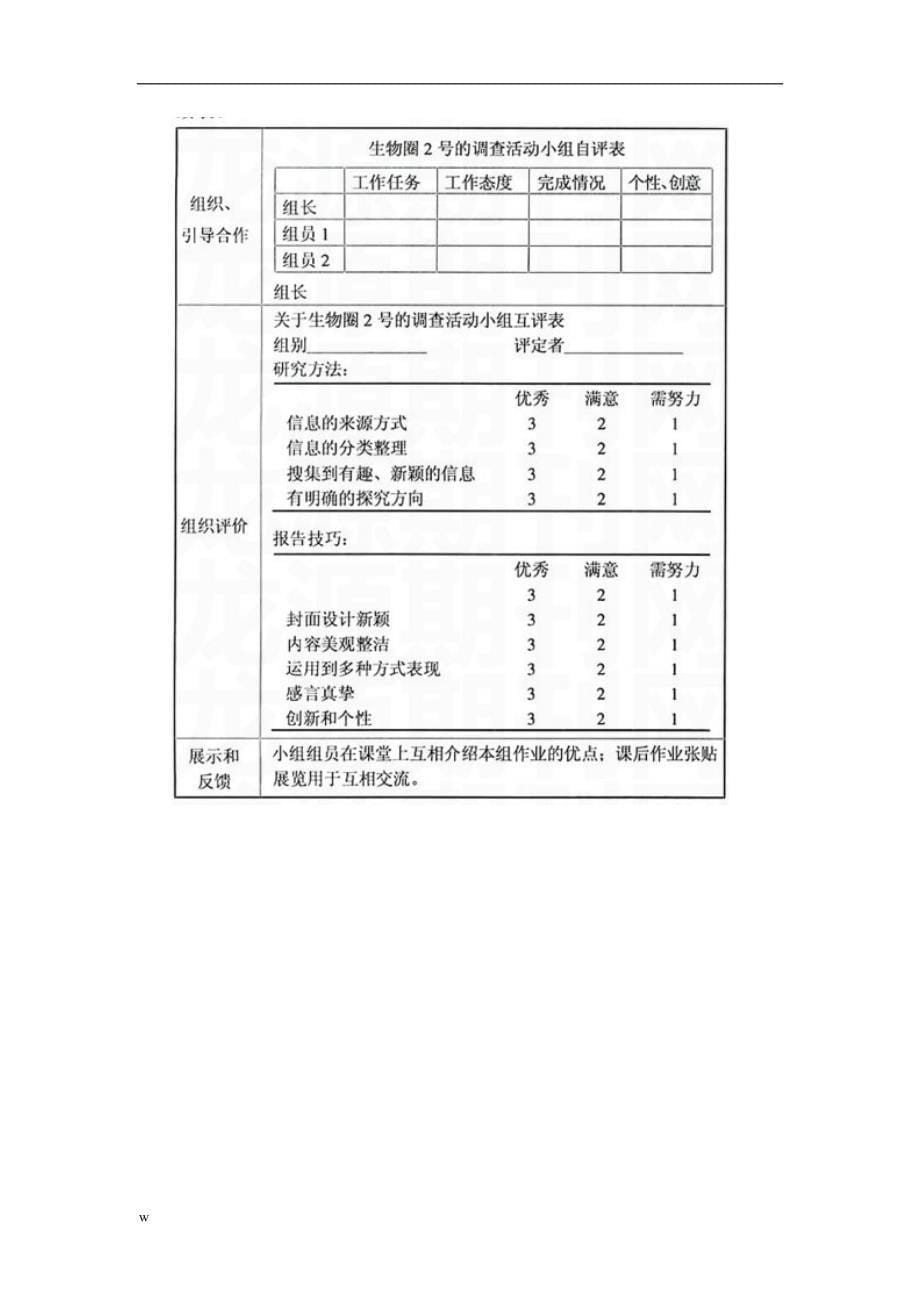 【毕业设计论文】初中生物多元化作业理论和实践的探讨_第5页