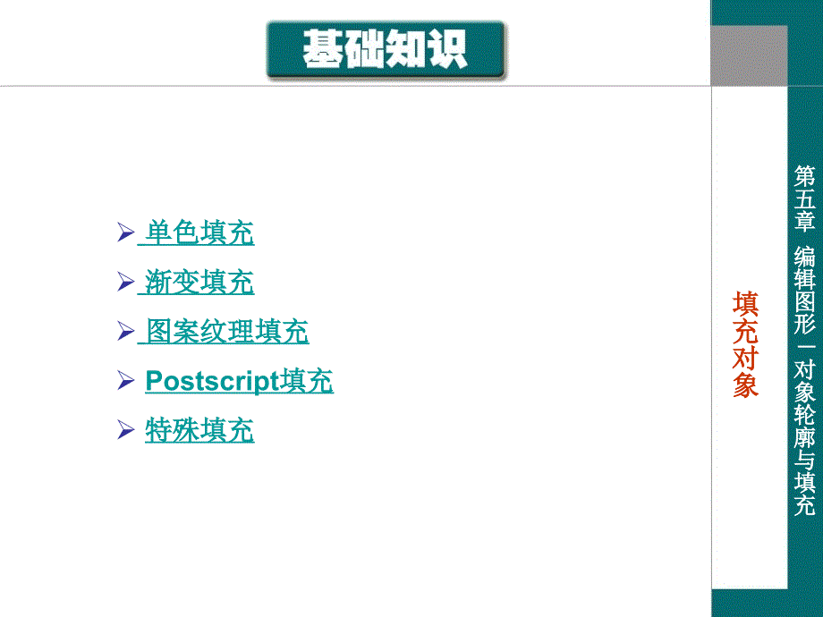 第5章  coreldraw x3（ppt）编辑图形对象轮廓与填充课件_第3页