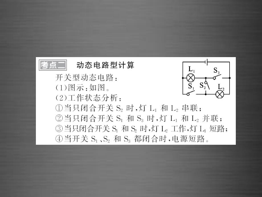 中考新航线2016中考物理_小专题（六）动态电路分析复习课件_（新版）新人教版_第4页