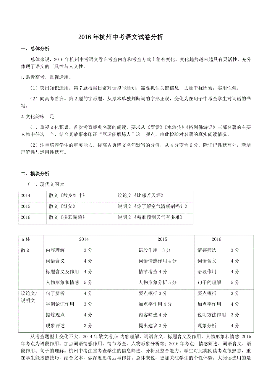 杭州市2018年语文中考模拟试题 (11)_第1页