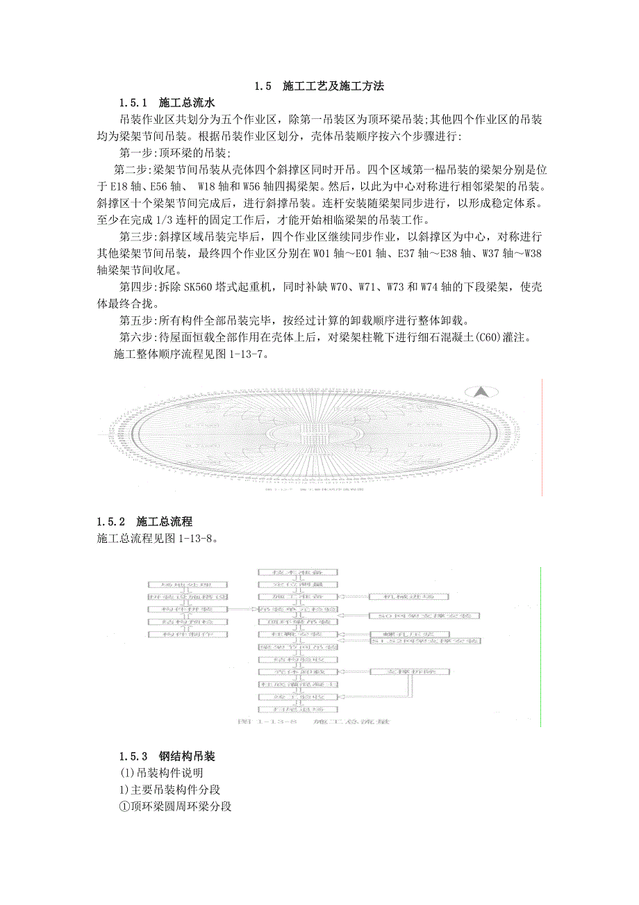 【毕业设计论文】钢结构吊装施工工艺及方法(配图)_第1页