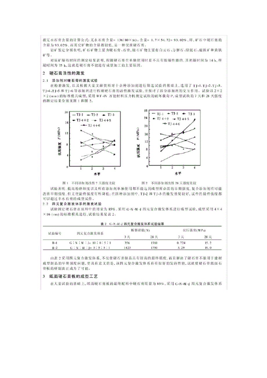 纸面硬石膏板的研制_第2页