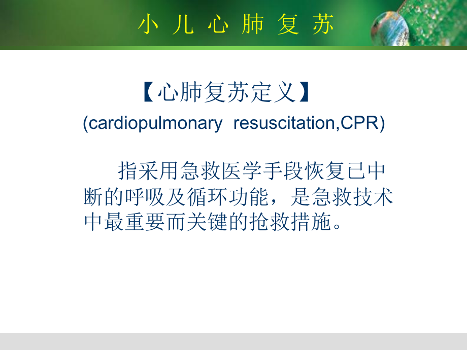 小儿心肺复苏（ppt）课件_第2页