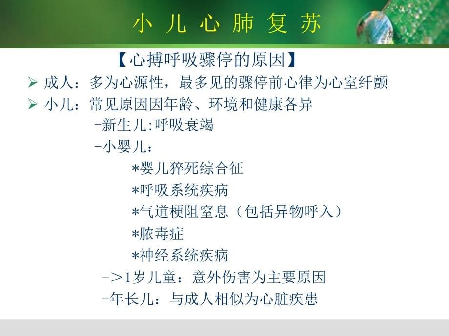 小儿心肺复苏（ppt）课件_第5页